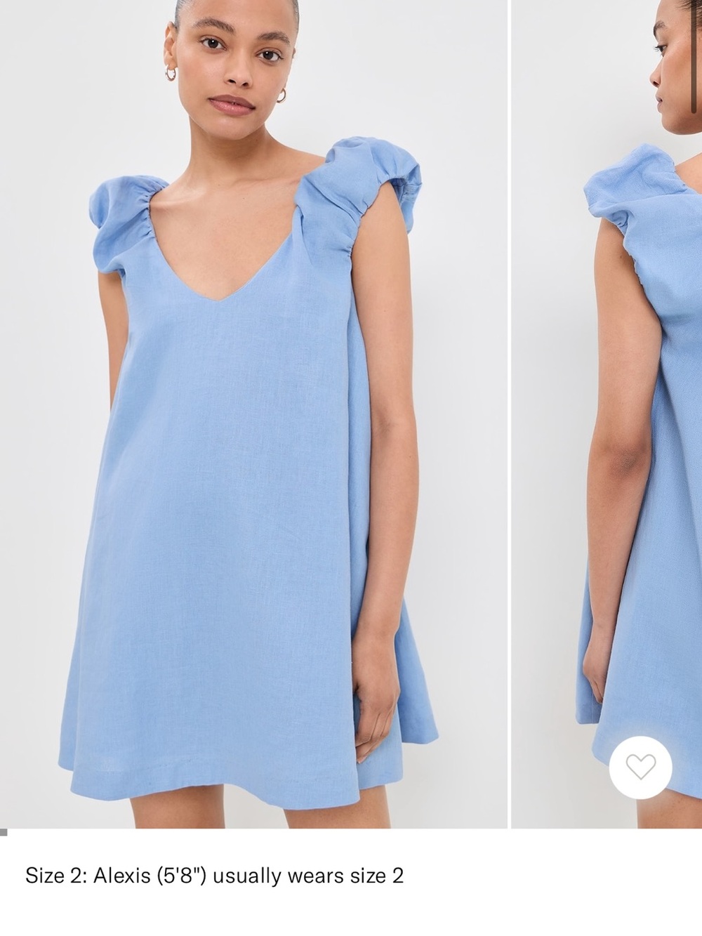 Faithfull the brand Nina mini dress